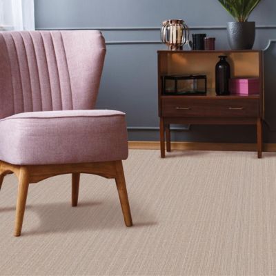 beige carpets in a classy Sherwood AR living room